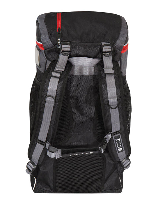 Transition Rucksack - Black/Dark Red