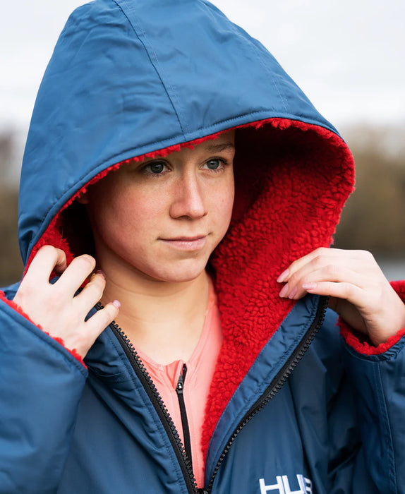 HUUB Changing Robe - Navy and Red