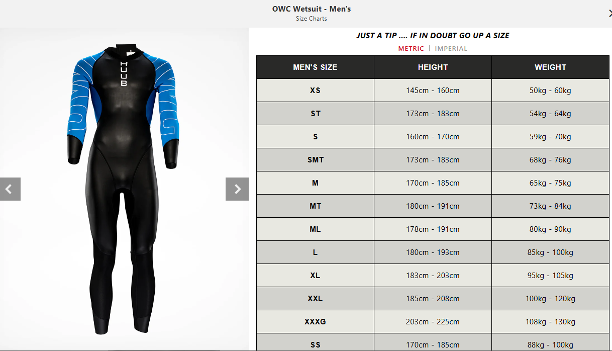 Open Water Collective (OWC) 3:3 Wetsuit - Men's