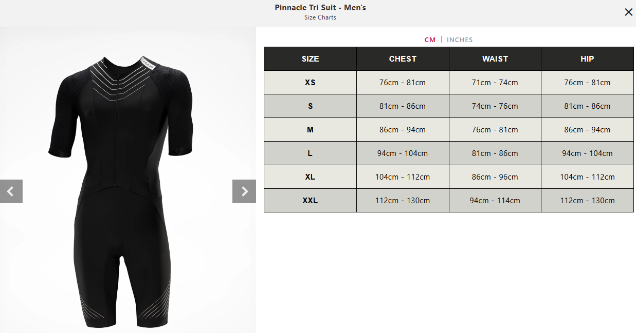 Pinnacle Trisuit Black - Mens