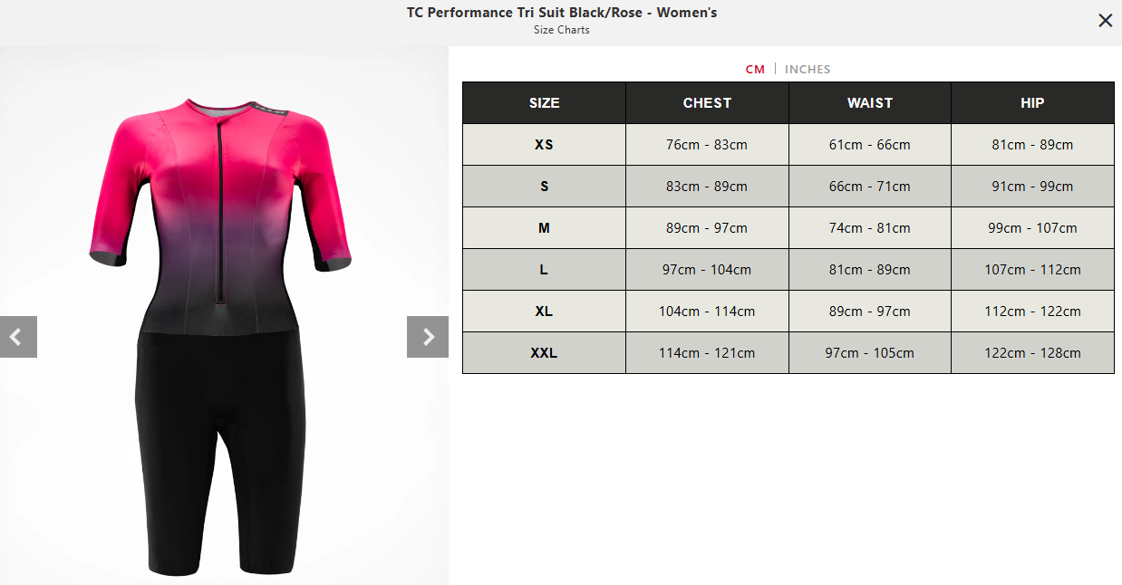 TC Performance Tri-suit - Women's