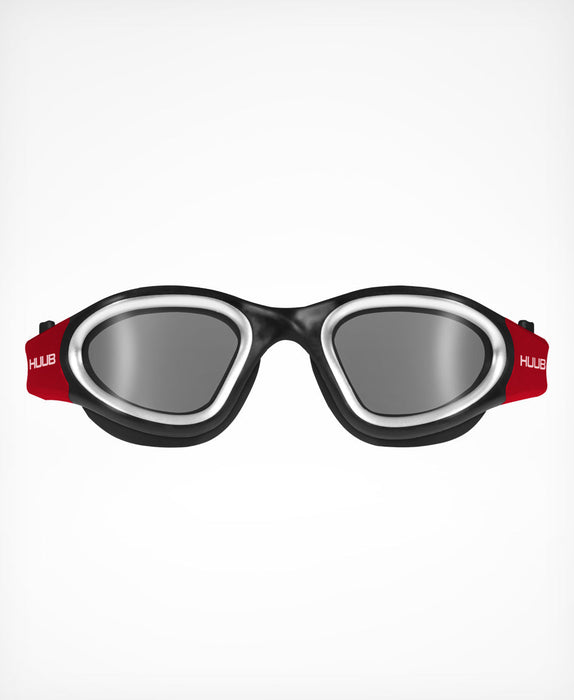 Aphotic Swim Goggle - Photochromatic Black & Red